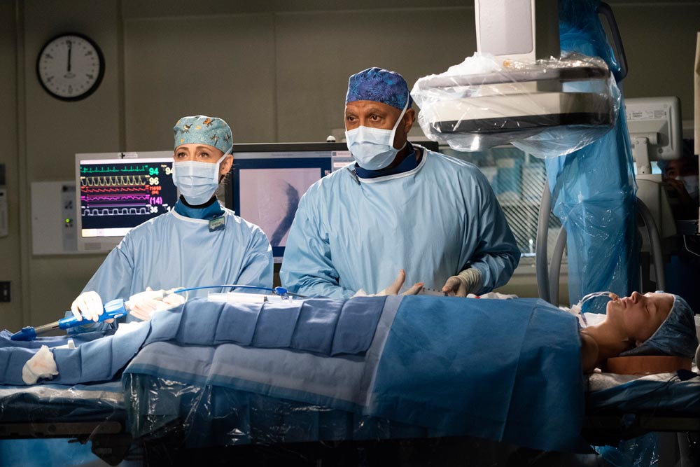 Foto: Kim Raver & James Pickens Jr., Grey's Anatomy - Copyright: 2019 ABC Studios; ABC/Mitch Haaseth