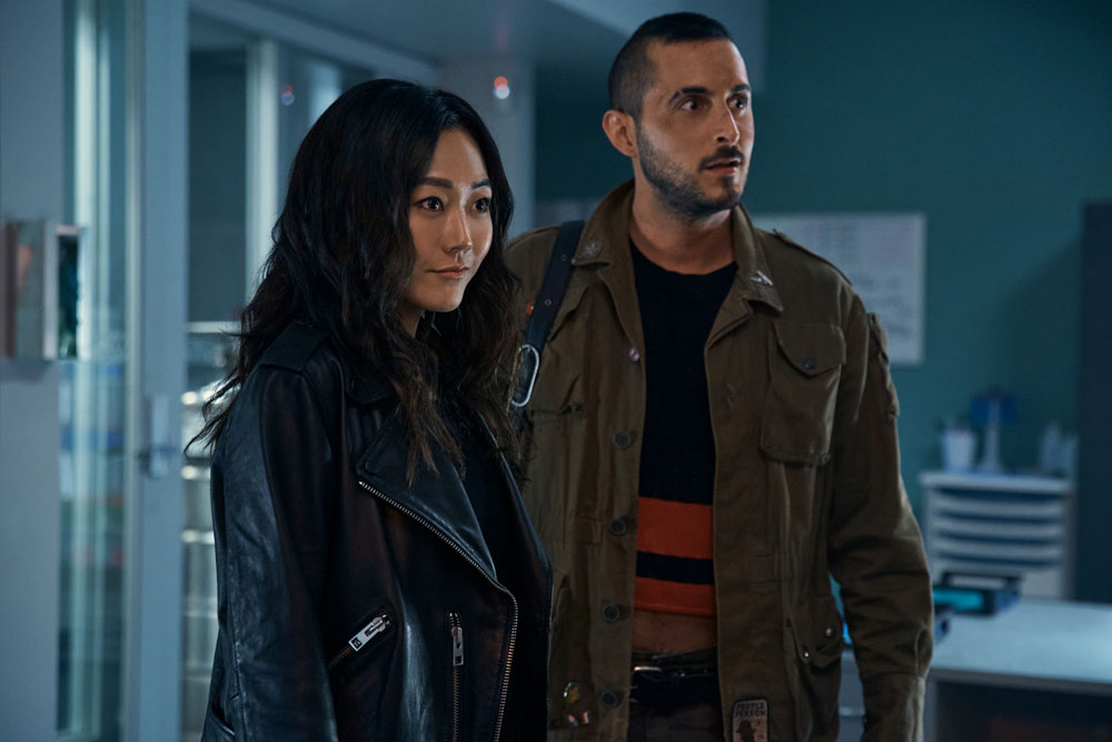 Foto: Karen Fukuhara & Tomer Capone, The Boys - Copyright: Amazon Studios; Courtesy of Amazon Studios