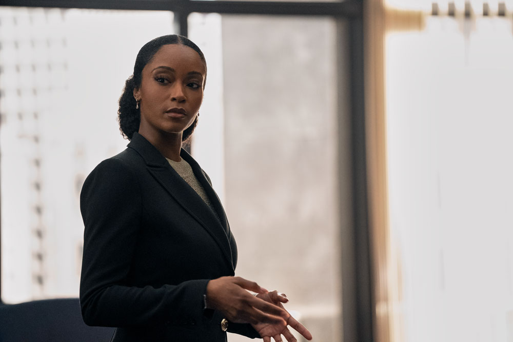 Foto: Yaya DaCosta, The Lincoln Lawyer - Copyright: 2023 Netflix, Inc.; Lara Solanki/Netflix