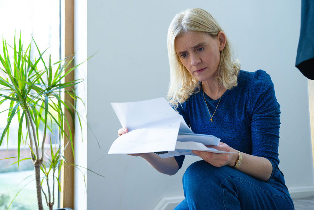 Foto: Anne-Marie Duff, Bad Sisters - Copyright: Apple; Natalie Seery