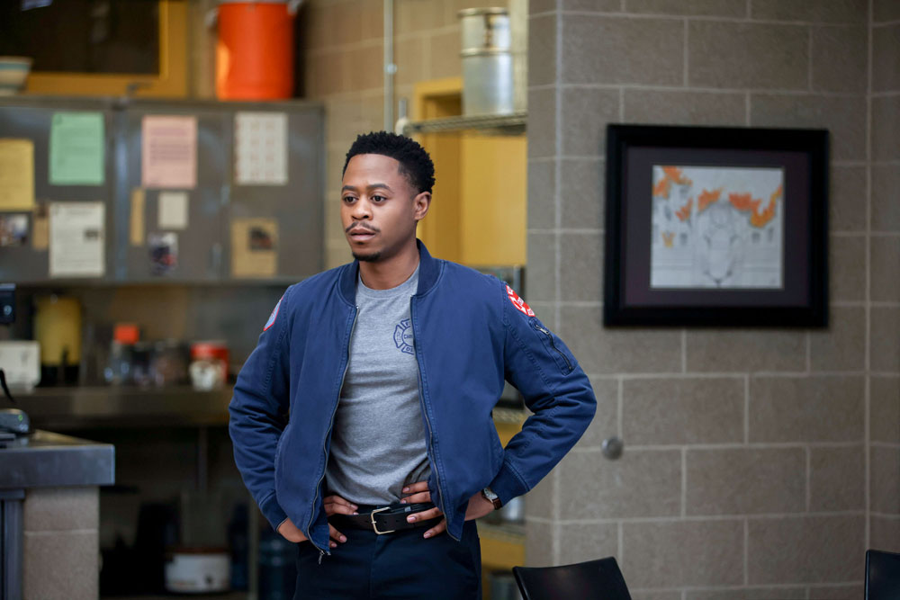 Foto: Daniel Kyri, Chicago Fire - Copyright: Universal Studios. Alle Rechte vorbehalten.; 2024 NBCUniversal Media, LLC; Adrian Burrows/NBC