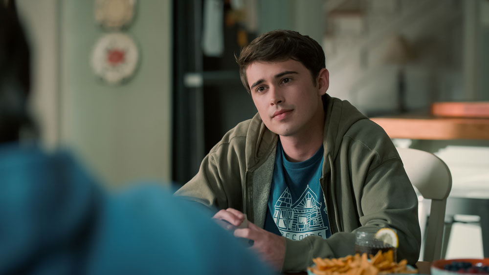 Logan Allen, Süße Magnolien - Copyright: 2025 Netflix, Inc.; Courtesy of Netflix Foto: Logan Allen, Süße Magnolien - Copyright: 2025 Netflix, Inc.; Courtesy of Netflix