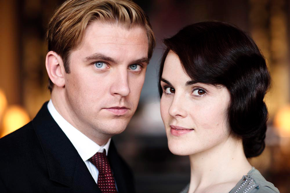 Foto: Dan Stevens & Michelle Dockery, Downton Abbey - Copyright: 2012 Carnival Film and Television Limited. All Rights Reserved.