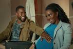 Foto: Kevin Hart & Deborah Ayorinde, Fatherhood - Copyright: 2021 Netflix, Inc.; Philippe Bosse/Netflix