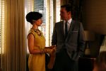 Foto: Maggie Siff & Jon Hamm, Mad Men - Copyright: Carin Baer/AMC