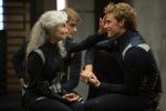 Foto: Lynn Cohen & Sam Claflin, Die Tribute von Panem - Catching Fire - Copyright: 2013 STUDIOCANAL GmbH