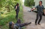 Foto: Norman Reedus, Tom Payne & Andrew Lincoln, The Walking Dead - Copyright: Gene Page/AMC