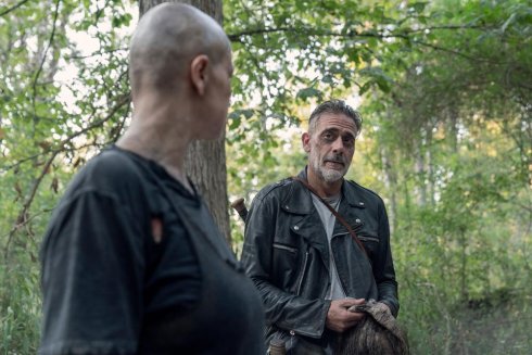 Foto: Samantha Morton & Jeffrey Dean Morgan, The Walking Dead (© Jace Downs/AMC)