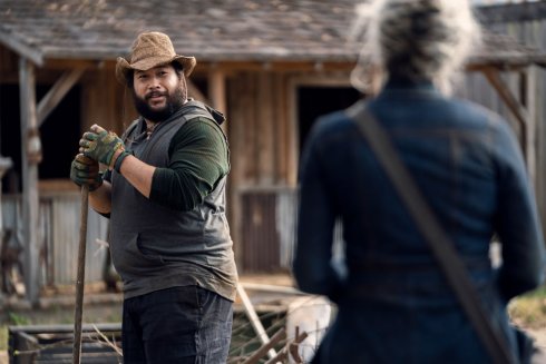 Foto: Cooper Andrews & Melissa McBride, The Walking Dead (© Eli Ade/AMC)