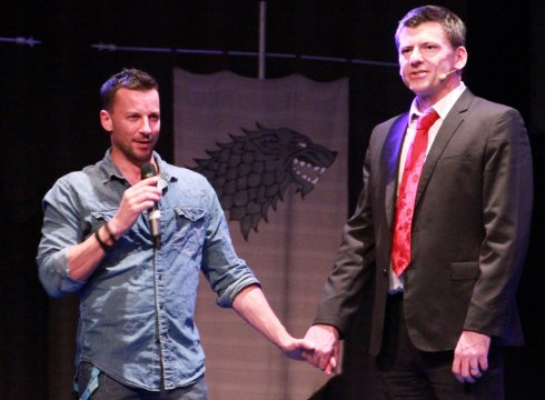 Foto: Craig Parker, Mark Ferguson, RingCon (© myFanbase/Nicole Oebel)