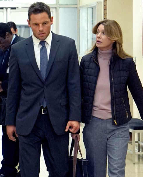 Foto: Justin Chambers & Ellen Pompeo, Grey's Anatomy (© 2017 ABC Studios)